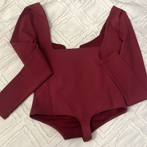 Free People Stars Aligned V-Wire Bodysuit - Picture 2 of 2